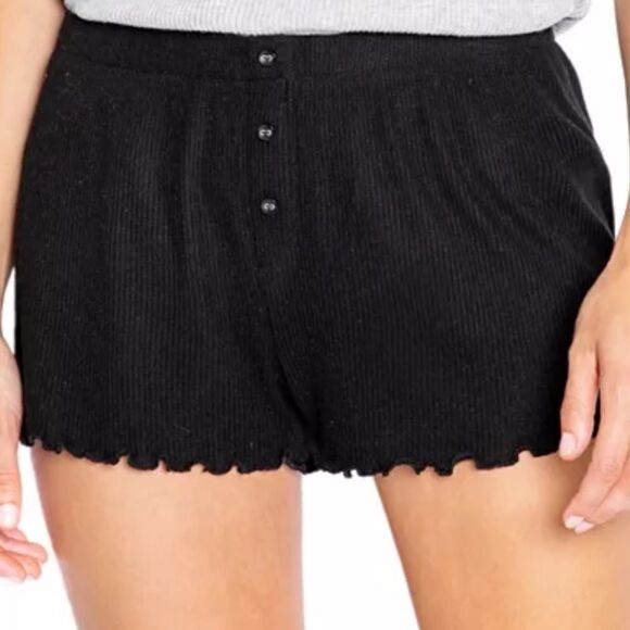 PJ Savage Textured Essentials Short Black M NWT - Picture 1 of 8